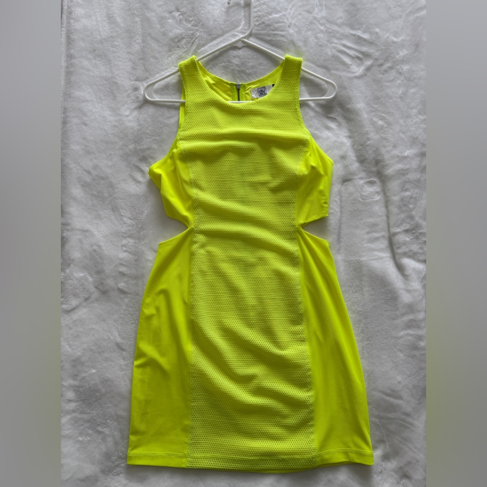 NEW Dolce Vita Neon Side Cut out Dress